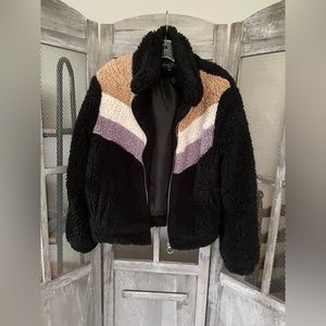 Cropped Sherpa Jacket